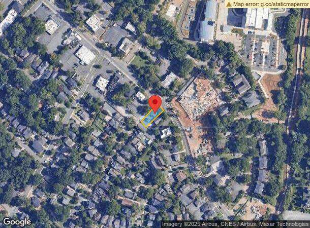  1700 East Blvd, Charlotte, NC Parcel Map