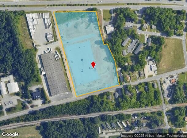 3401 Burlington Rd, Greensboro, NC Parcel Map
