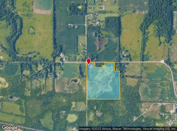 580 E Burdick Rd, Westville, IN Parcel Map