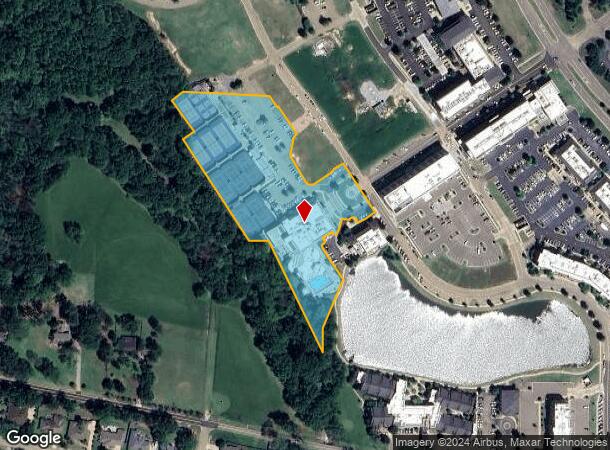  340 Township Ave, Ridgeland, MS Parcel Map