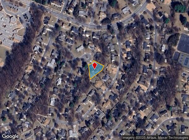 4 Broomall Ct, Silver Spring, MD Parcel Map