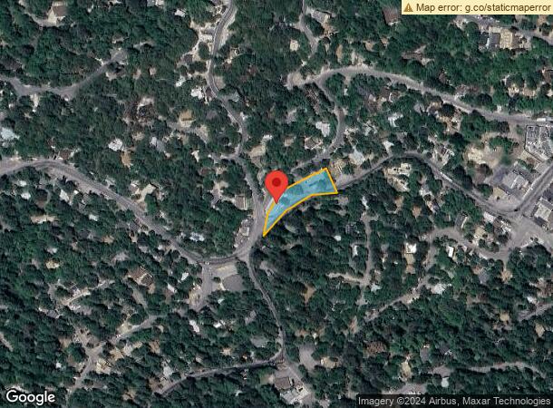  23597 Manzanita Dr, Crestline, CA Parcel Map