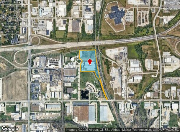 4819 Ne 17Th Ct, Des Moines, IA Parcel Map