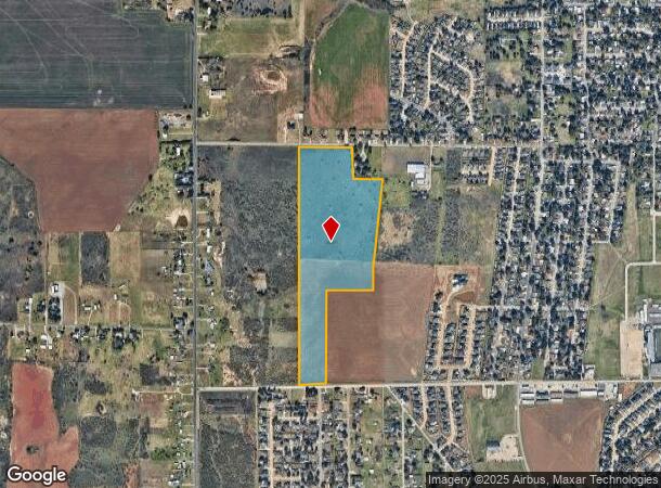  W Kramer Rd, Burkburnett, TX Parcel Map