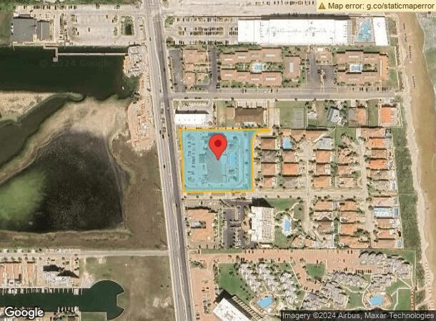  6502 Padre Blvd, South Padre Island, TX Parcel Map