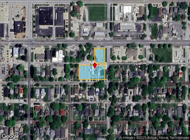  1200 Wabash Ave, Mattoon, IL Parcel Map