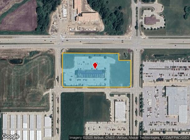  1358 E Hickman Rd, Waukee, IA Parcel Map