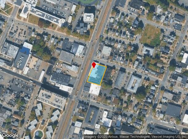  153 Lawrence St, Hackensack, NJ Parcel Map