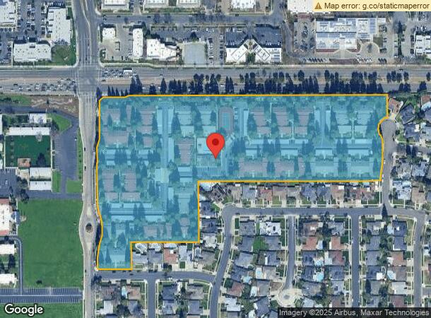  6840 N Maple Ave, Fresno, CA Parcel Map