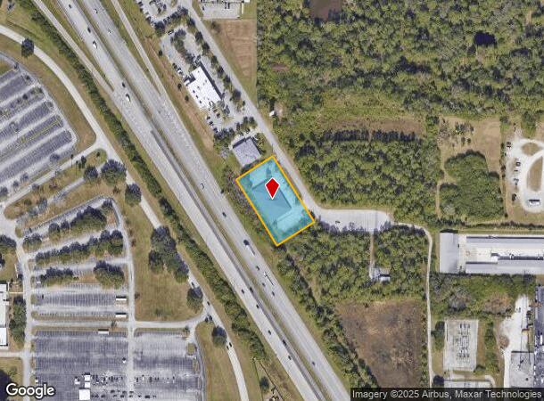 240 Interstate Ct Se, Palm Bay, FL Parcel Map