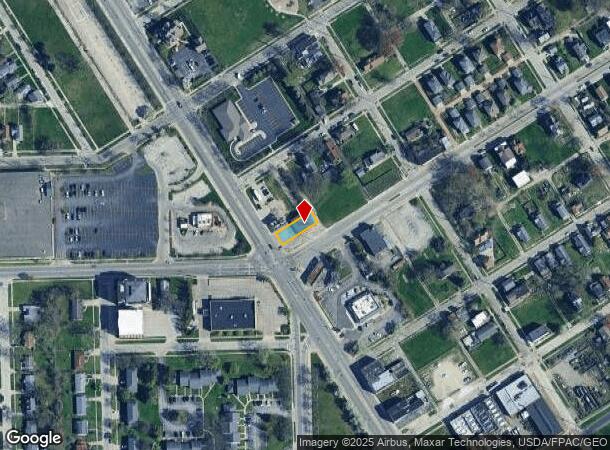  1606 Cherry St, Toledo, OH Parcel Map