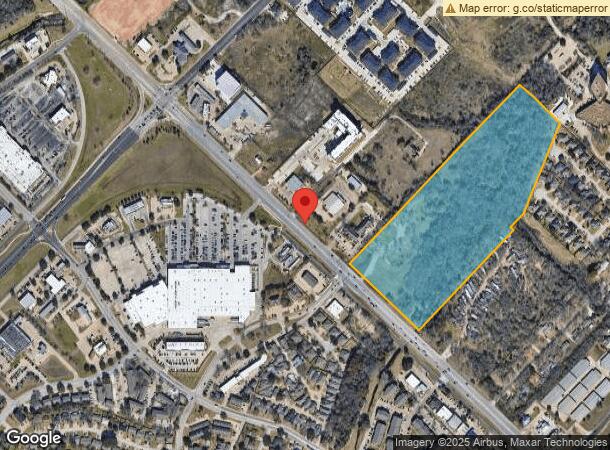  2911 Texas Ave S, College Station, TX Parcel Map