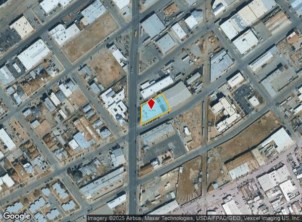 1501 Magoffin Ave, El Paso, TX Parcel Map