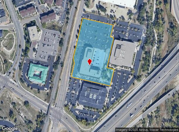  5755 Mark Dabling Blvd, Colorado Springs, CO Parcel Map