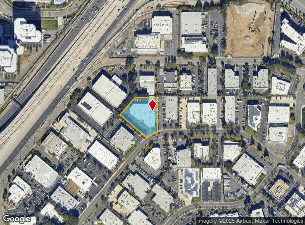 17781 Mitchell N, Irvine, CA Parcel Map