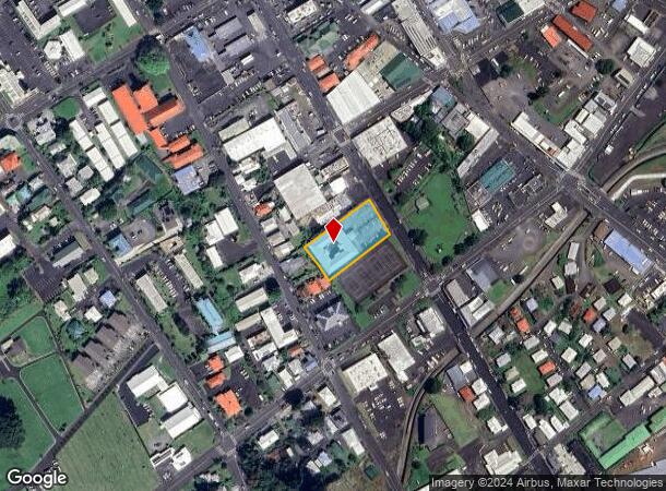  400 Kinoole St, Hilo, HI Parcel Map