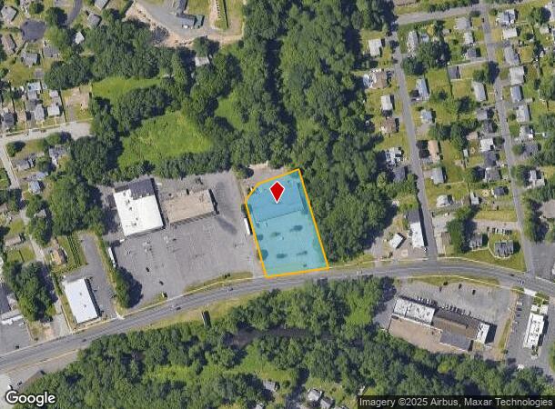  1184 Burnside Ave, East Hartford, CT Parcel Map