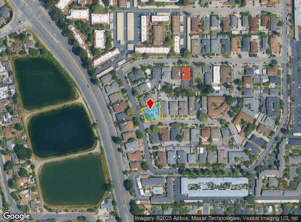 642 Nello Dr, Campbell, CA Parcel Map