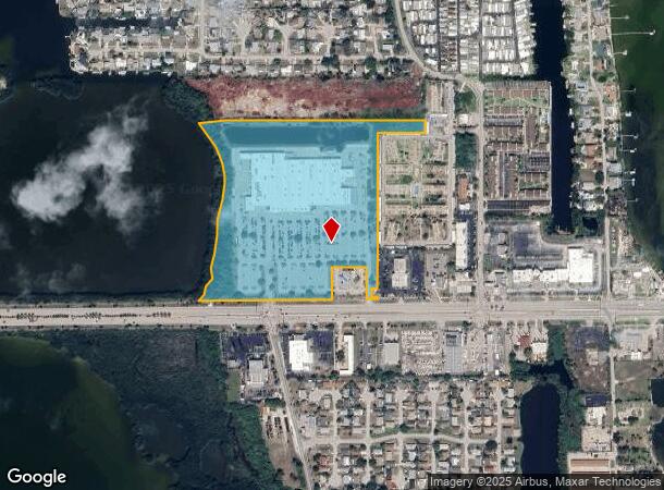  1550 E Merritt Island Cswy, Merritt Island, FL Parcel Map