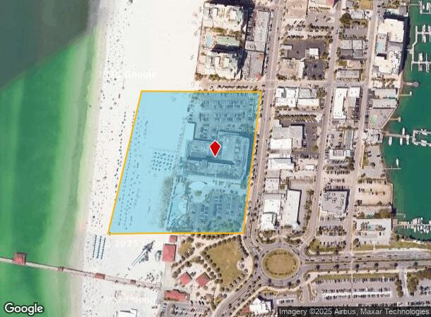  400 Mandalay Ave, Clearwater Beach, FL Parcel Map