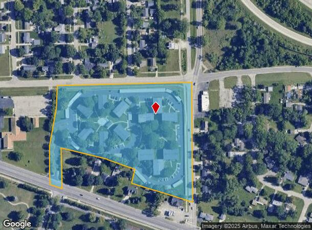  2277 Bryn Mawr St, Ypsilanti, MI Parcel Map