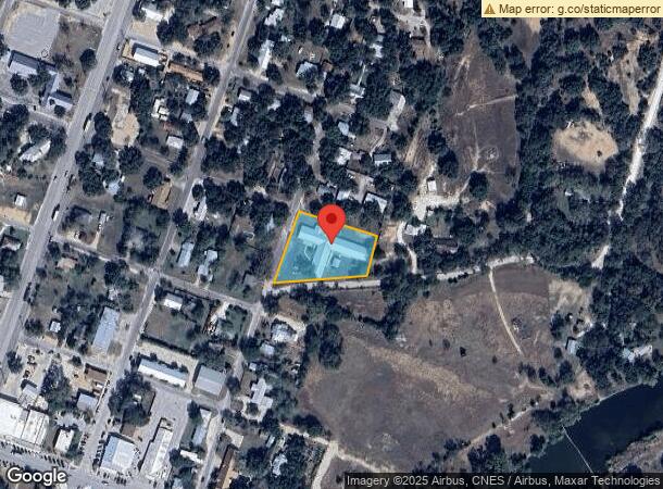  618 Live Oak St, Blanco, TX Parcel Map