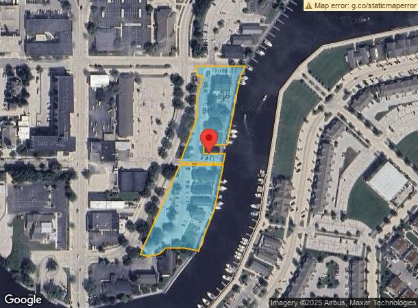  705 Riverfront Dr, Sheboygan, WI Parcel Map