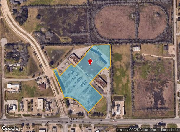 7121 Broadway St, Pearland, TX Parcel Map