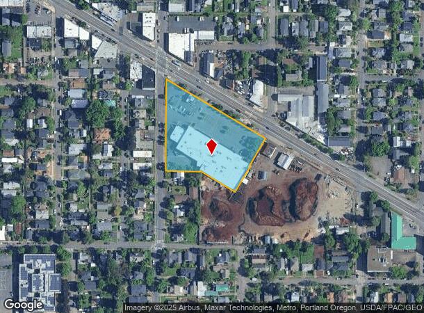 6730 Se Foster Rd, Portland, OR Parcel Map