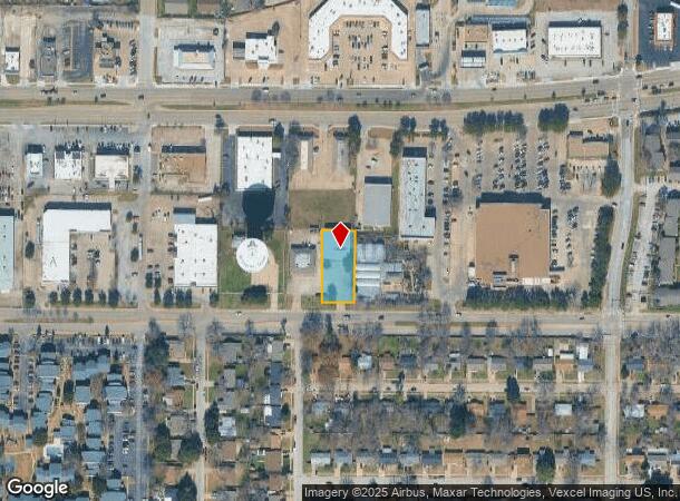 1201 E Arkansas Ln, Arlington, TX Parcel Map