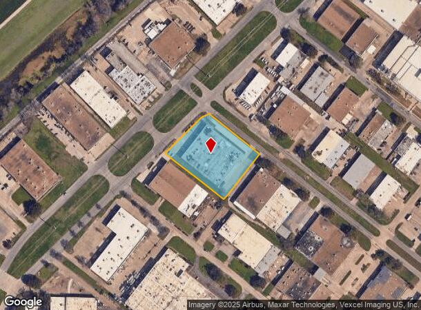  9239 Premier Row, Dallas, TX Parcel Map