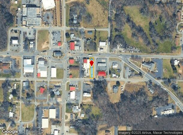 16 Bernard Long St, Dawsonville, GA Parcel Map