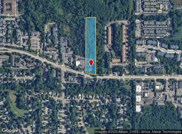  612 W Lake Lansing Rd, East Lansing, MI Parcel Map