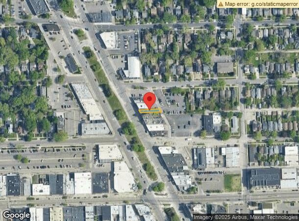  22934 Woodward Ave, Ferndale, MI Parcel Map