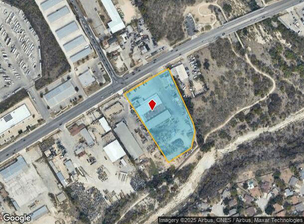  7386 Grissom Rd, San Antonio, TX Parcel Map