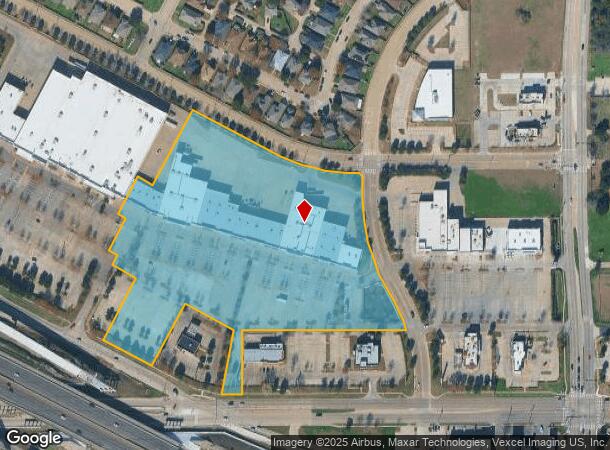 2525 W Wheatland Rd, Dallas, TX Parcel Map