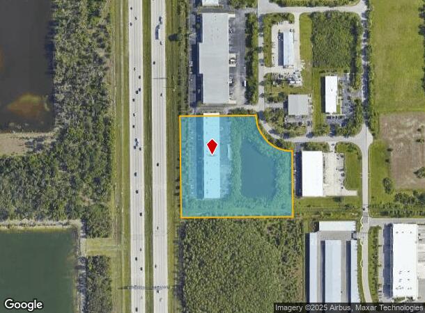  14231 Jetport Loop W, Fort Myers, FL Parcel Map