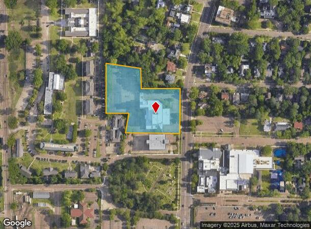 1421 N State St, Jackson, MS Parcel Map