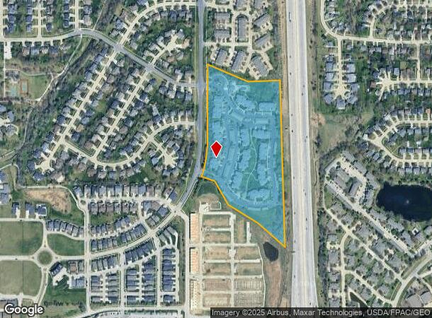  210 S Prairie View Dr, West Des Moines, IA Parcel Map