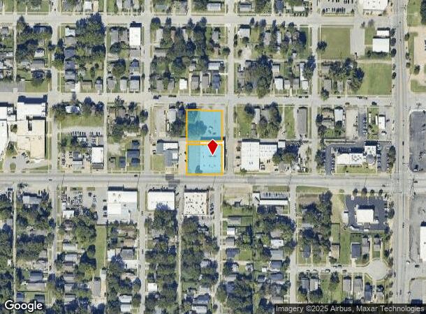 2121 E 3Rd St, Tulsa, OK Parcel Map