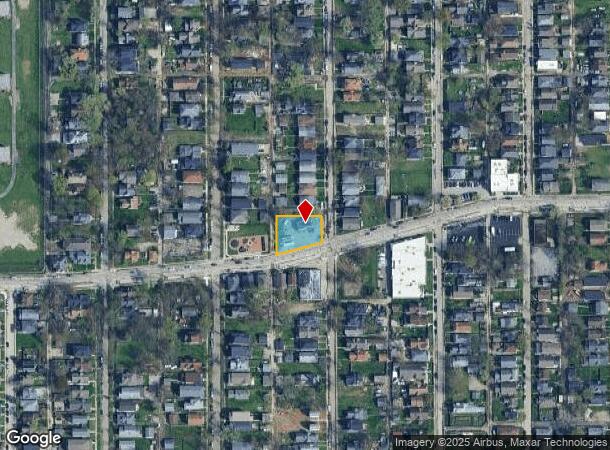  2222 E New York St, Indianapolis, IN Parcel Map