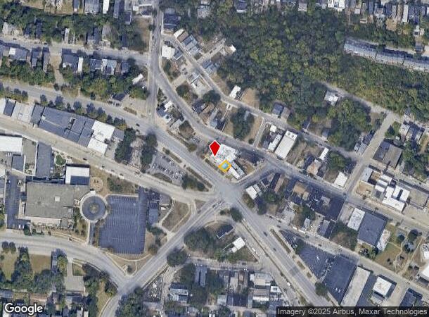 2108 Central Pkwy, Cincinnati, OH Parcel Map