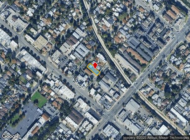  268 W Ash Ave, Burbank, CA Parcel Map