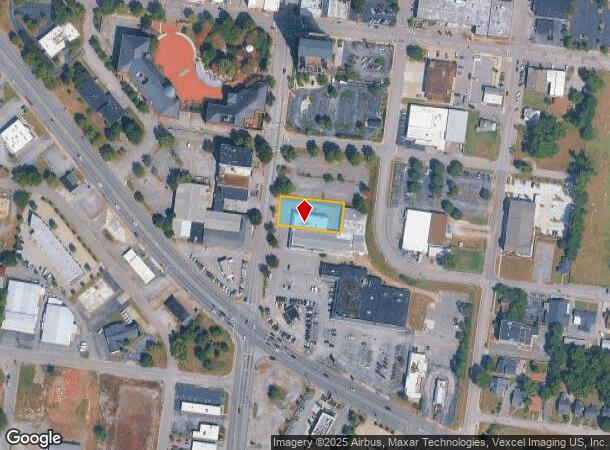  307 S Church St, Murfreesboro, TN Parcel Map