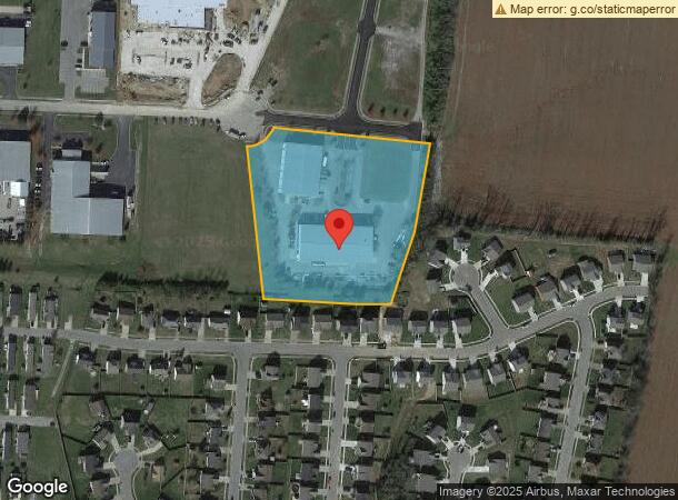  1025 Mount Vernon Dr, Shelbyville, KY Parcel Map