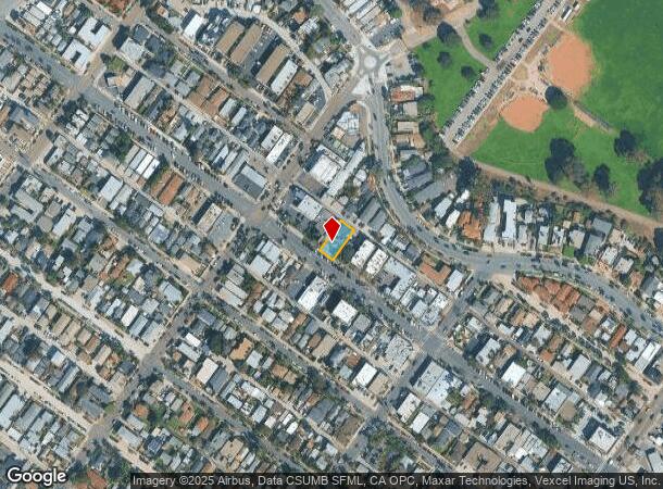 4966 Voltaire St, San Diego, CA Parcel Map