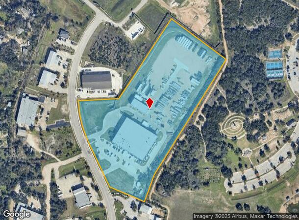  1700 Hur Industrial Blvd, Cedar Park, TX Parcel Map