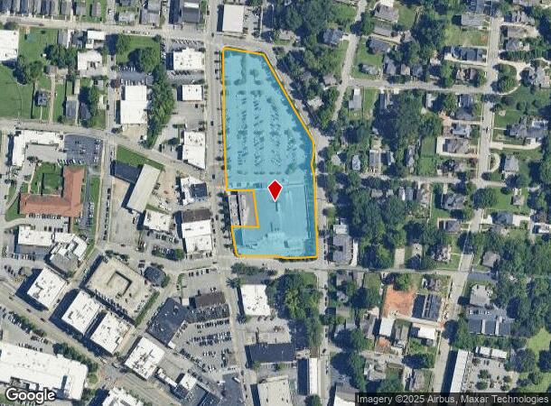 400 N Market St, Chattanooga, TN Parcel Map