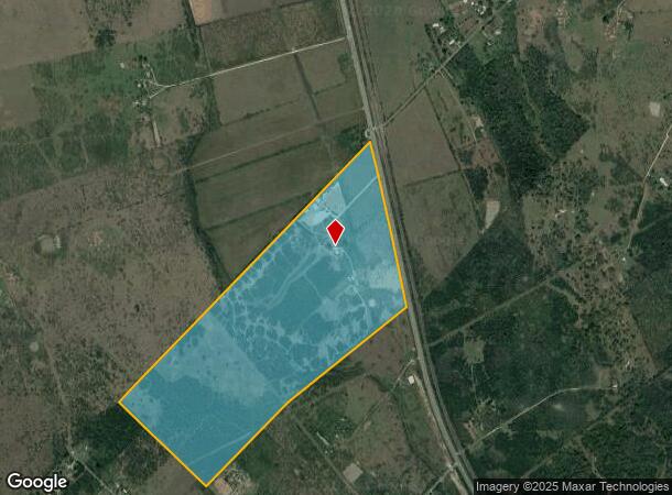  7311 Highway 36 S, Wallis, TX Parcel Map