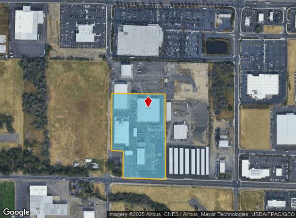 1615 W Ahtanum Rd, Yakima, WA Parcel Map